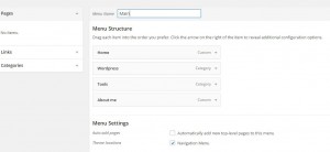 Duplicate WordPress-menu